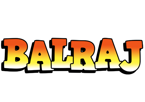 Balraj sunset logo