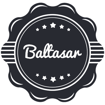 Baltasar badge logo
