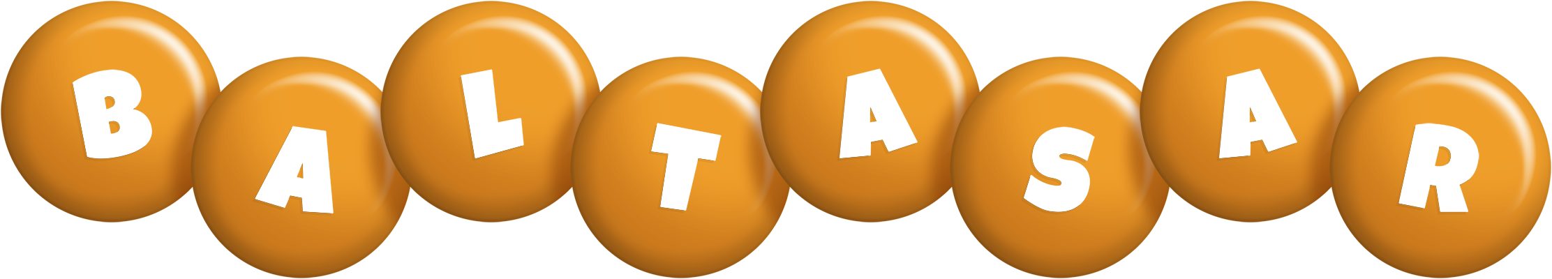 Baltasar candy-orange logo