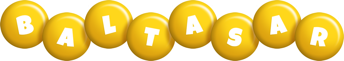 Baltasar candy-yellow logo