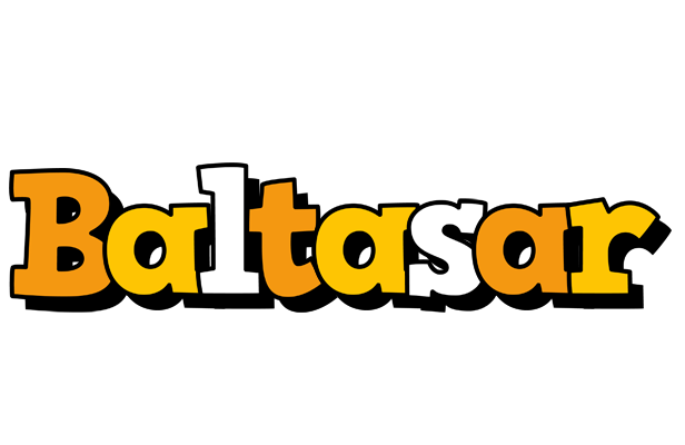 Baltasar cartoon logo
