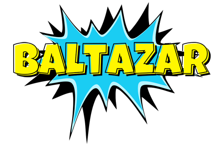 Baltazar amazing logo