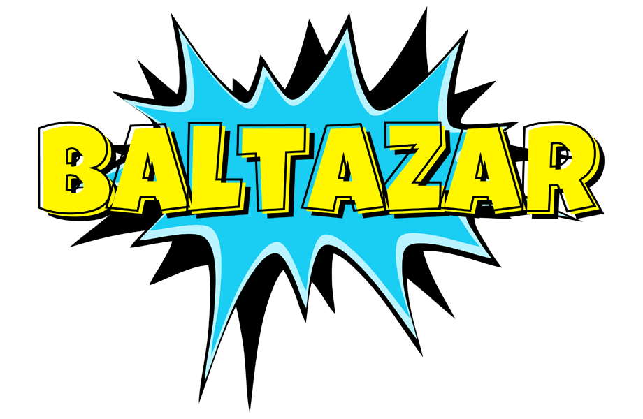 Baltazar amazing logo