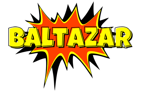 Baltazar bazinga logo