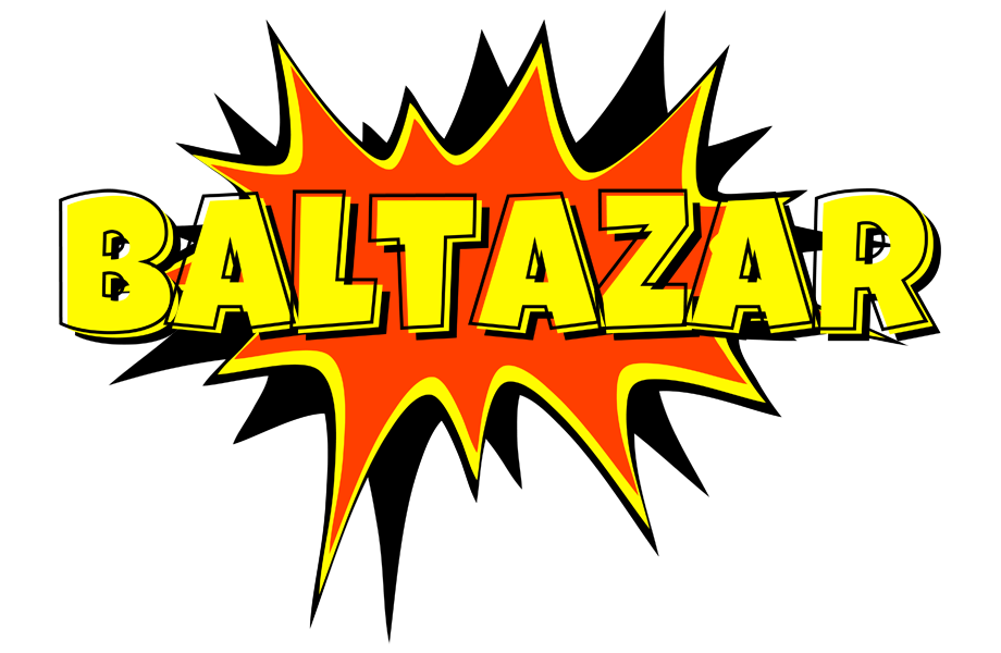 Baltazar bazinga logo