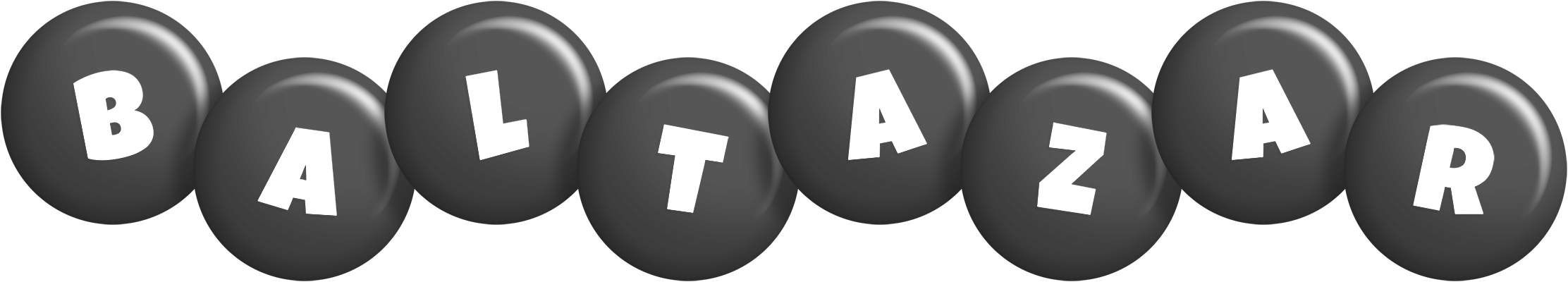 Baltazar candy-black logo