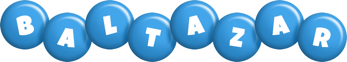 Baltazar candy-blue logo