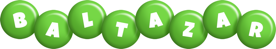 Baltazar candy-green logo