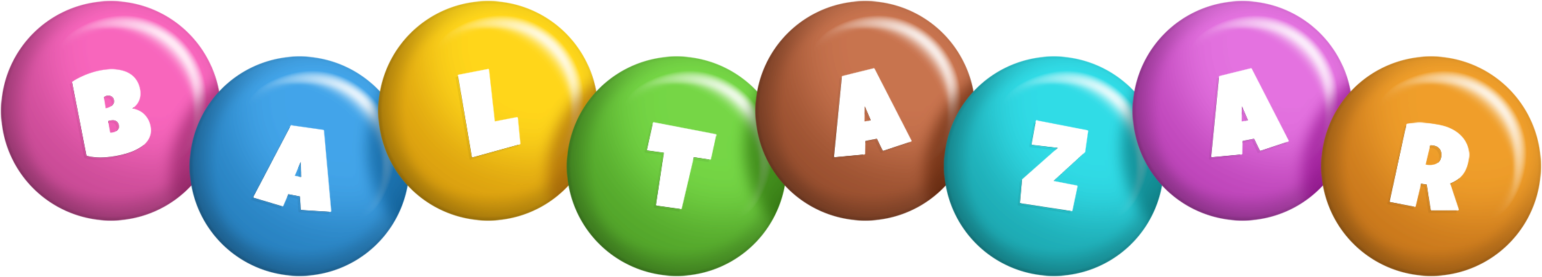 Baltazar candy logo