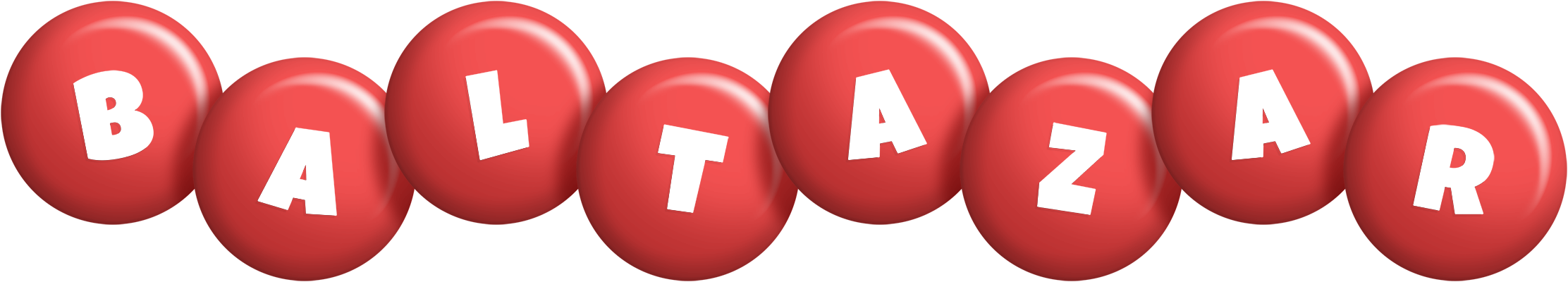 Baltazar candy-red logo