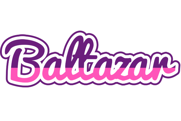 Baltazar cheerful logo