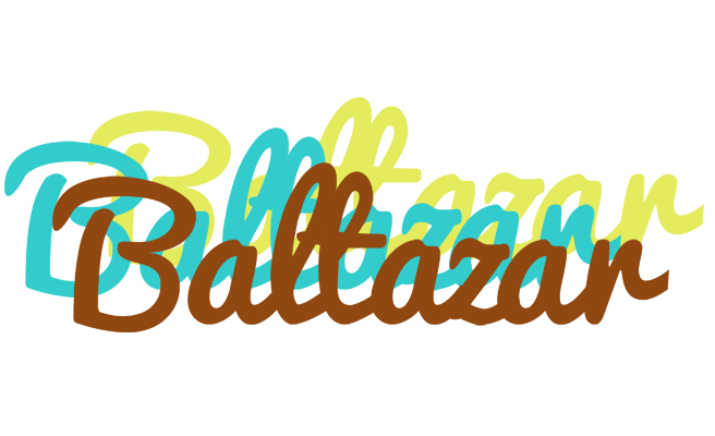 Baltazar cupcake logo