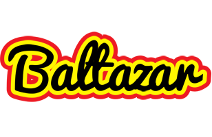 Baltazar flaming logo