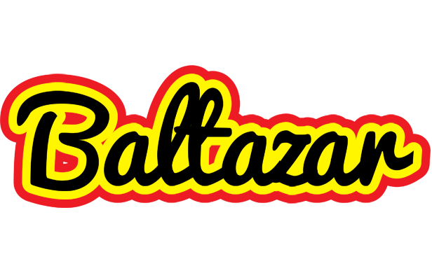 Baltazar flaming logo