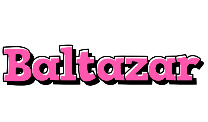 Baltazar girlish logo