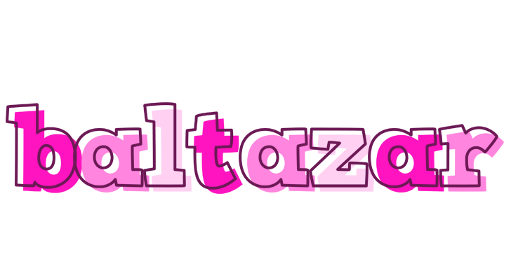 Baltazar hello logo
