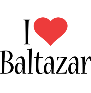 Baltazar i-love logo