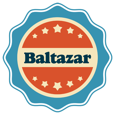 Baltazar labels logo