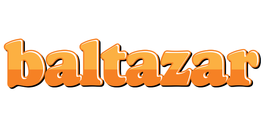 Baltazar orange logo