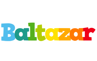 Baltazar rainbows logo