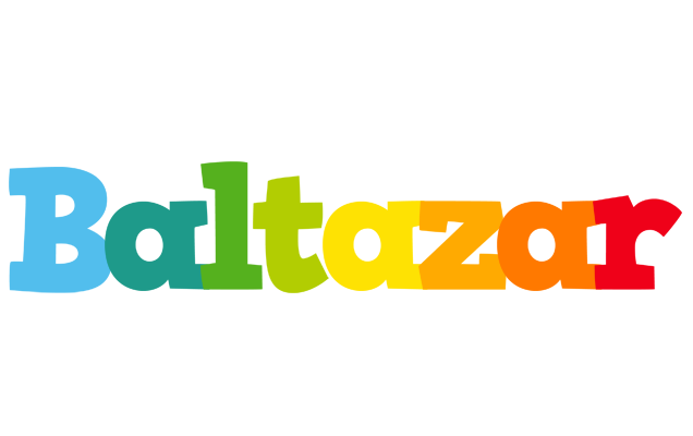 Baltazar rainbows logo