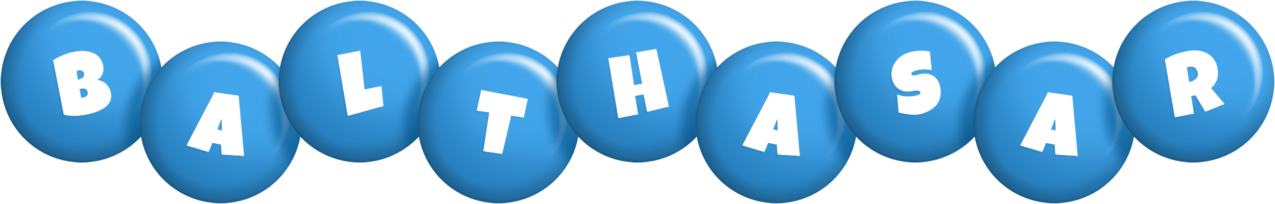 Balthasar candy-blue logo