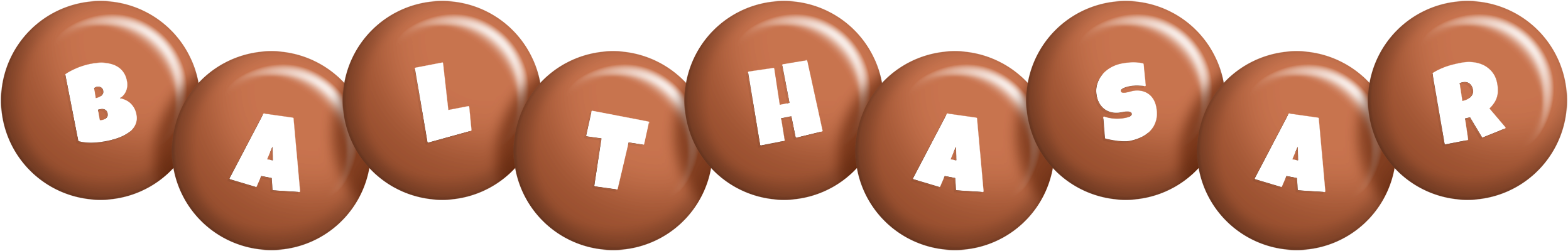 Balthasar candy-brown logo