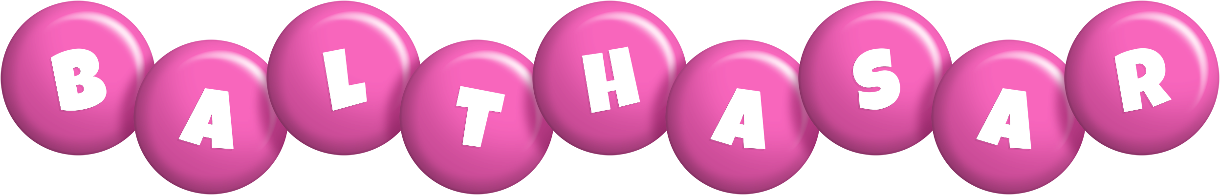 Balthasar candy-pink logo