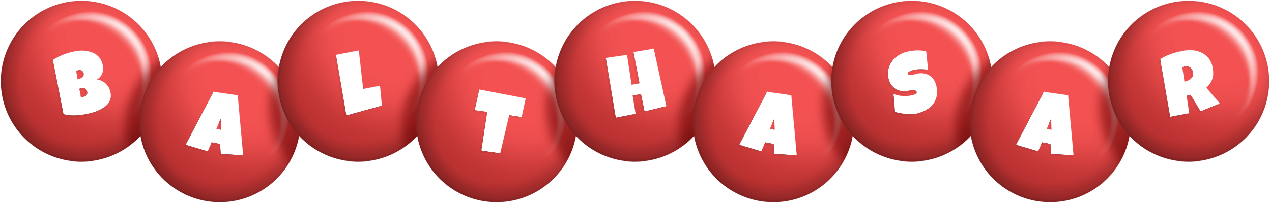 Balthasar candy-red logo