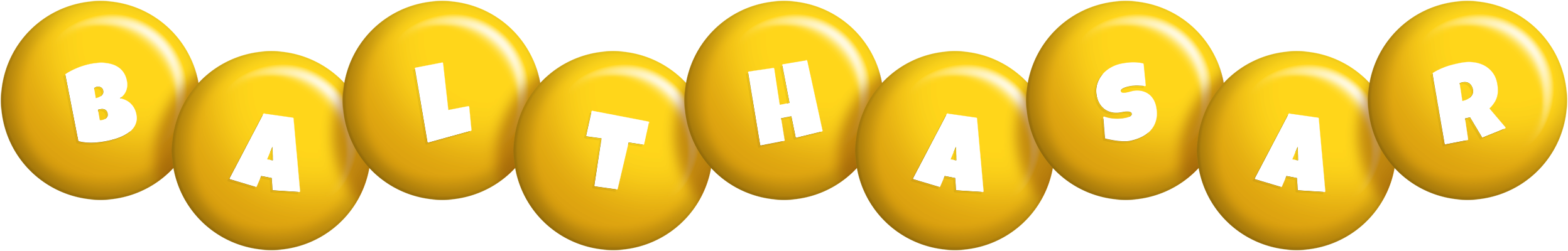 Balthasar candy-yellow logo