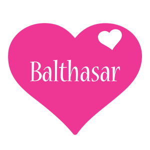 Balthasar love-heart logo