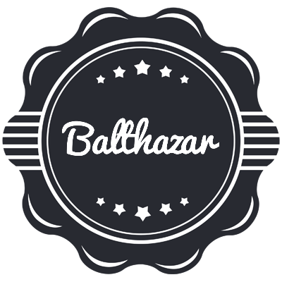Balthazar badge logo