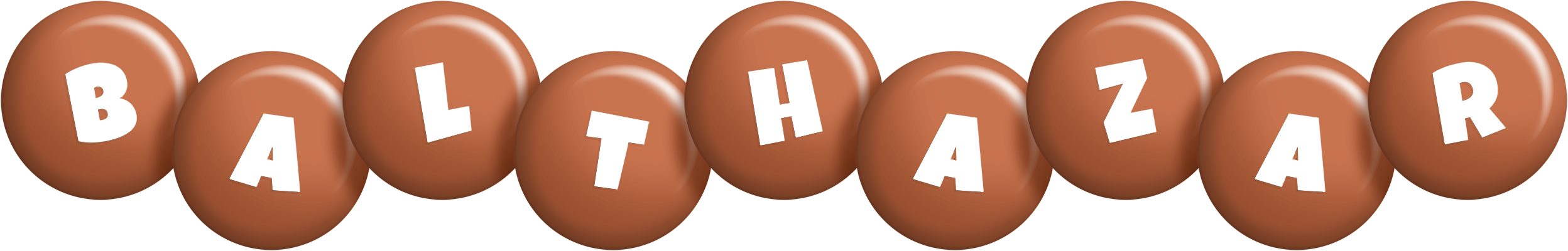 Balthazar candy-brown logo