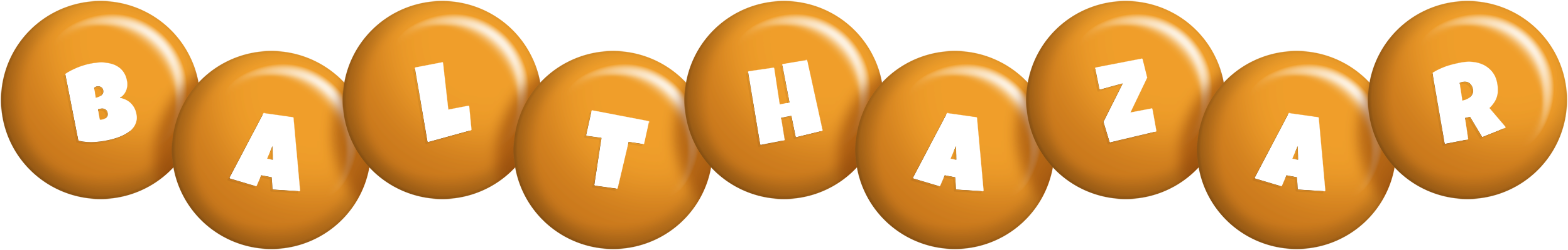 Balthazar candy-orange logo