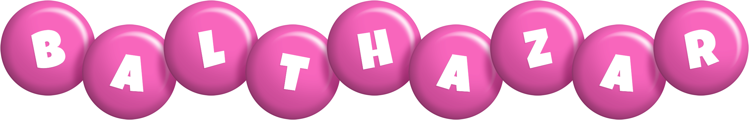 Balthazar candy-pink logo