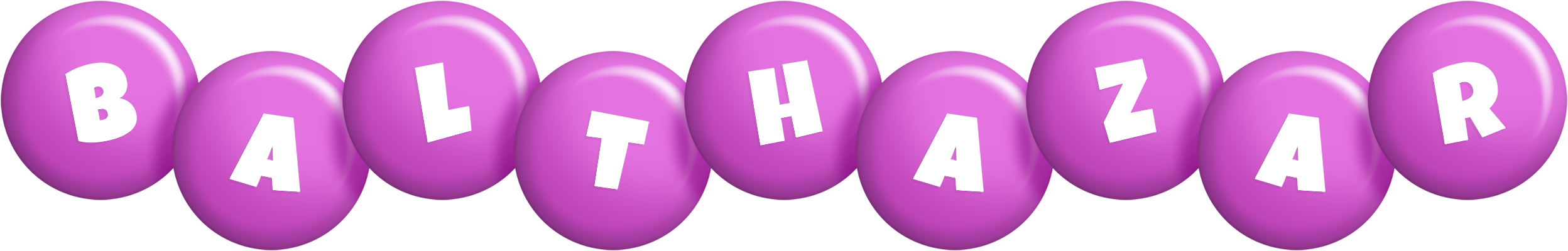 Balthazar candy-purple logo