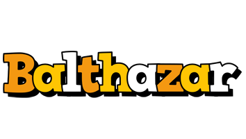 Balthazar cartoon logo