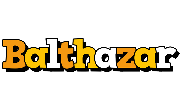 Balthazar cartoon logo