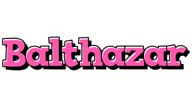 Balthazar girlish logo