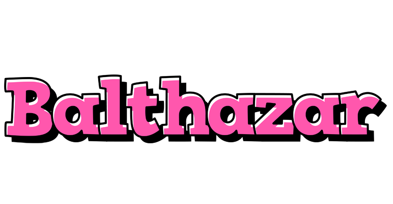 Balthazar girlish logo