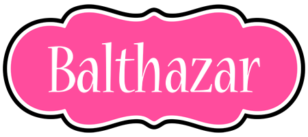 Balthazar invitation logo