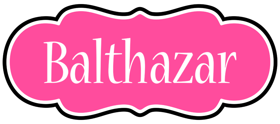 Balthazar invitation logo