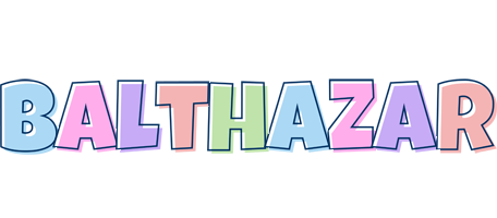 Balthazar pastel logo