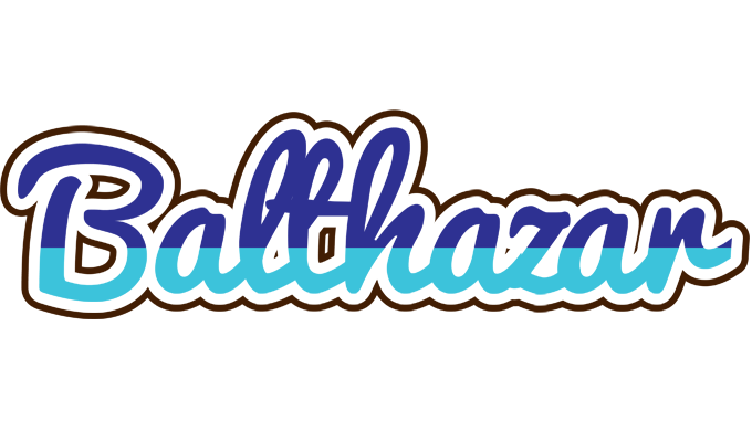 Balthazar raining logo