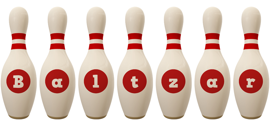Baltzar bowling-pin logo