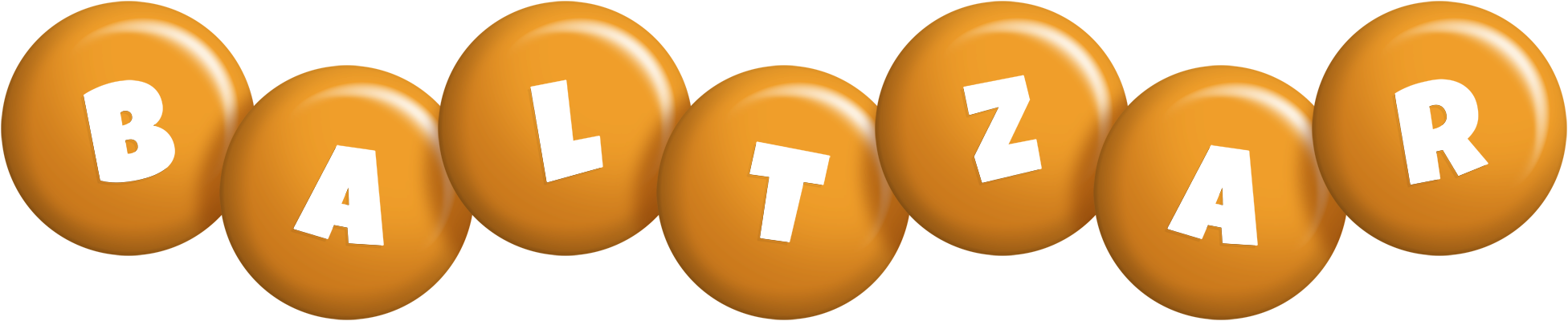 Baltzar candy-orange logo