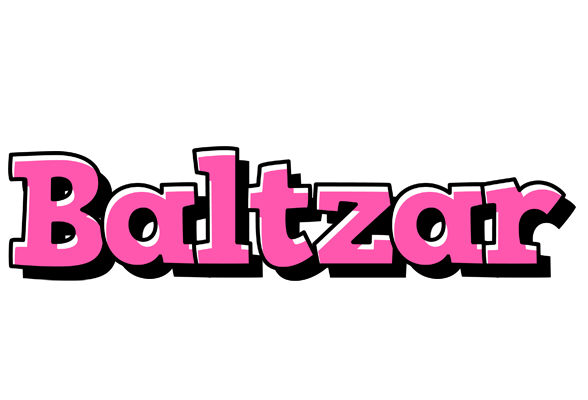Baltzar girlish logo