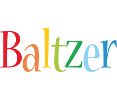Baltzer birthday logo
