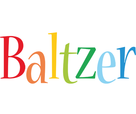 Baltzer birthday logo