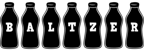 Baltzer bottle logo